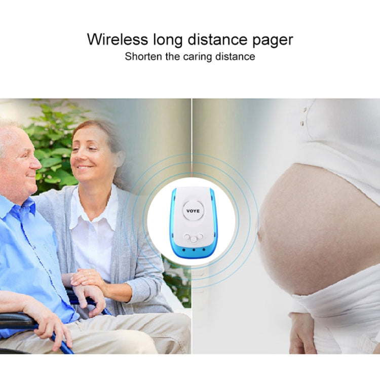 VOYE V009A Home Music Remote Control Wireless Doorbell with 38 Polyphony Sounds, US Plug, V009A VOYE V009A Home Music Remote Control Wireless Doorbell with 38 Polyphony Sounds, US Plug, V009A